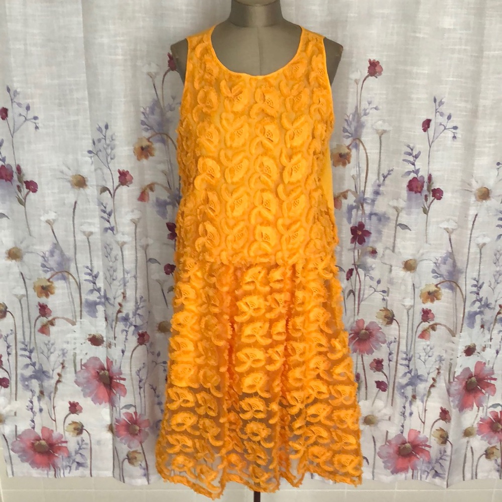 New York & Company 2pc Floral Skirt Set